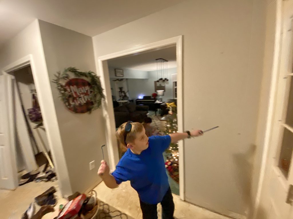 It's clobbering time!